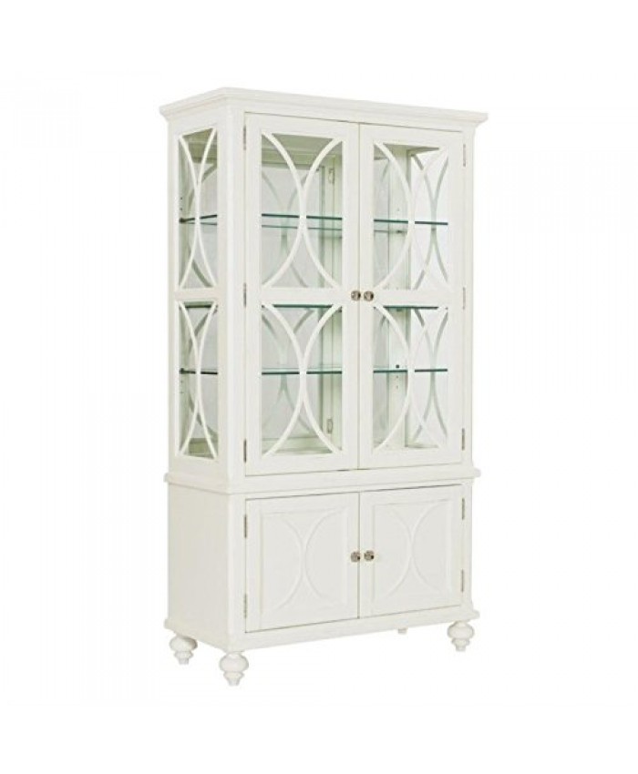 Beaumont Lane Curio China Cabinet in White
